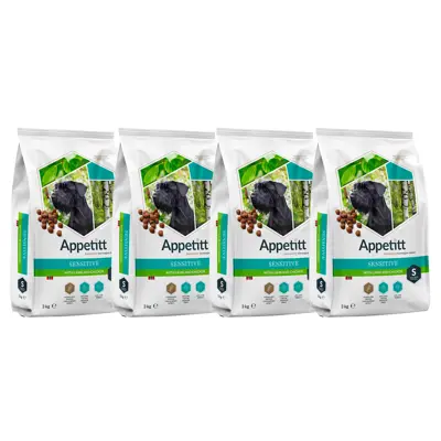 Hundefôr Sensitive Lamb & Chicken Small Breed 4x3 kg