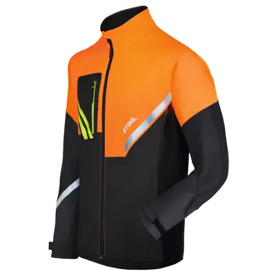 Skogsjakke Function Core orange/svart