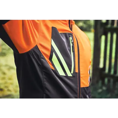 Skogsjakke Function Core orange/svart, bilde 4