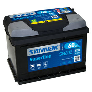 Bilbatteri superline SB602