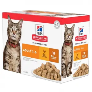 Våtfôr Adult Multipack kylling og kalkun 12x85 g