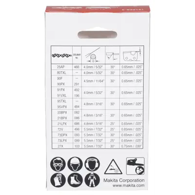 Sagkjede 6 tommer 15 cm 1,1 mm, bilde 3