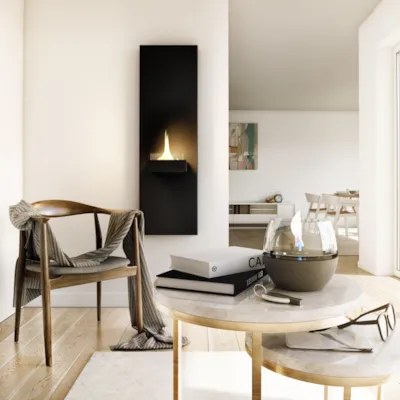 Vegghengt peis Rock 90 0,5 L, bilde 4