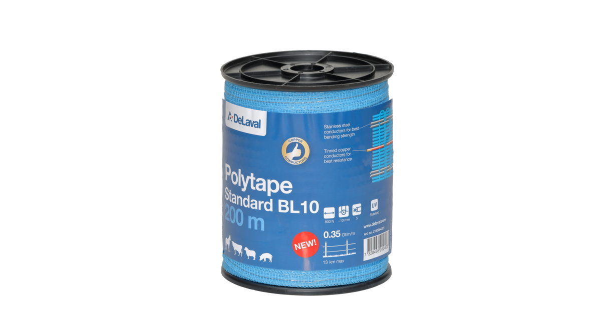 Polyband BL 10 standard L200 m | DeLaval | Felleskjøpet
