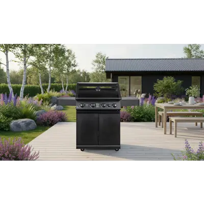 Gassgrill Jupiter 4.1 med vindu, bilde 8