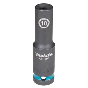 Kraftpipe lang Impact Black 10 mm 1/2"