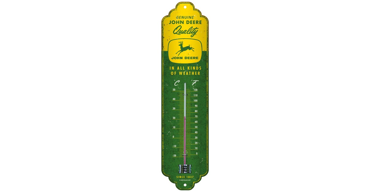 Termometer gul/grønt | John Deere | Felleskjøpet