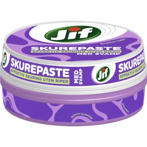 Skurepaste med svamp