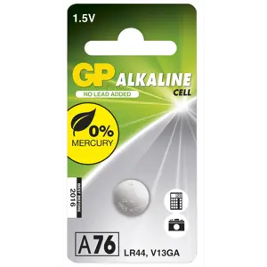 Alkaline knappcellebatteri 1,5 V