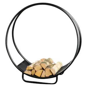 Vedstabler rund 65x28,5x68cm