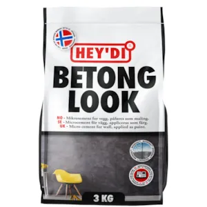 Mikrosement Betonglook Granitt 3 kg