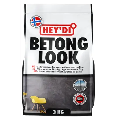 Mikrosement Betonglook Granitt 3 kg