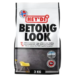 Mikrosement Betonglook Granitt 3 kg