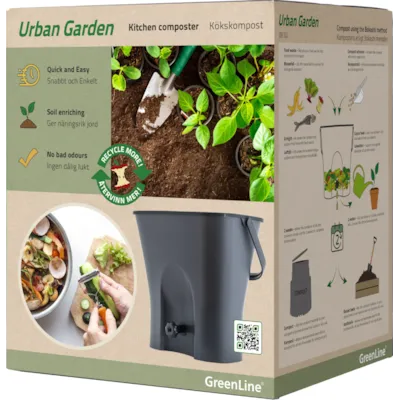 Kompostbøtte Urban Garden 18 L, bilde 4