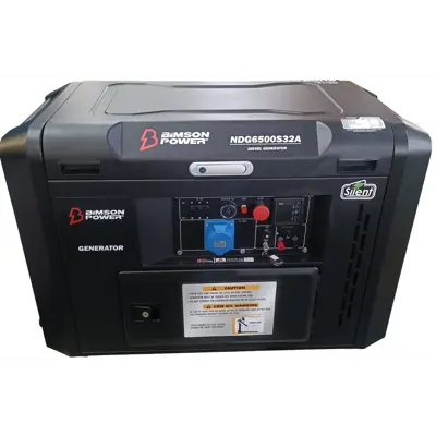 Aggregat 6000W 32A, Norsk 3-fas 230V