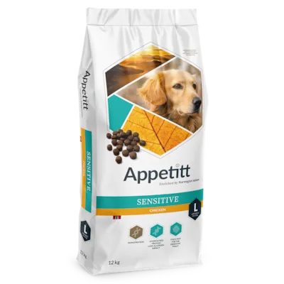 Hundefôr Sensitive Chicken Large Breed 12 kg