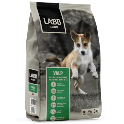 Hundefôr Valp små raser 3 kg