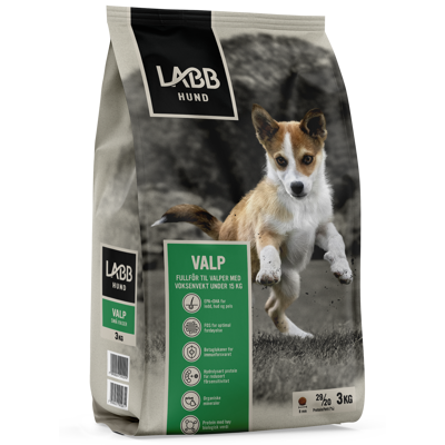 Hundefôr Valp små raser 3 kg