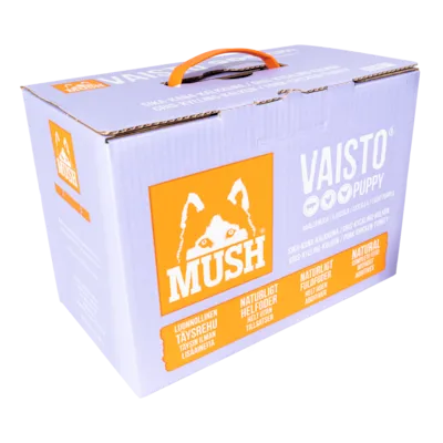 Hundefôr Vaisto Valp frosset gris-kalkun-kylling 10 kg