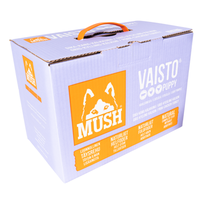 Hundefôr Vaisto Valp gris-kalkun-kylling frosset 10 kg