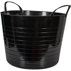 Bøtte fleksibel svart Flexi 65 L