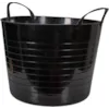 Svart Bøtte fleksibel svart Flexi 65 L