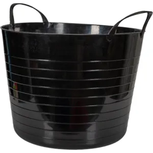 Bøtte fleksibel svart Flexi 65 L