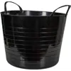 Svart Bøtte fleksibel svart Flexi 65 L