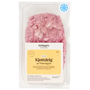 Fryst Kjøttdeig av Frilandsgris 400 g
