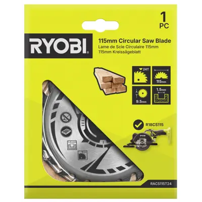 Sagblad RACS115T24 115 mm, bilde 2