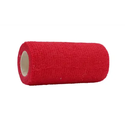 Selvkledende bandasje rød