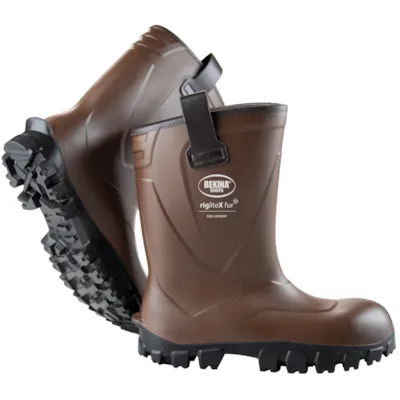 Vernestøvel Riglitex Fur brun