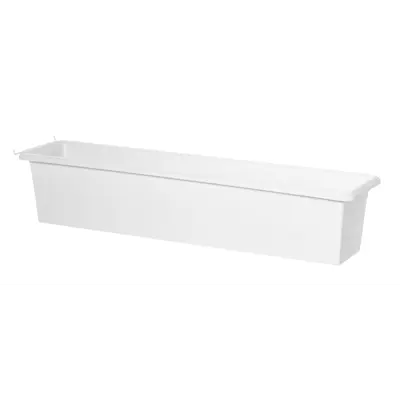 Balkongkasse Botanica 80 cm hvit