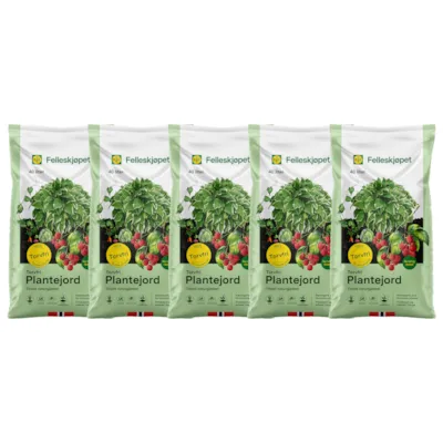 Torvfri Plantejord 40 L 5 stk