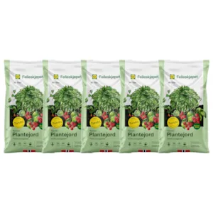 Torvfri Plantejord 40 L 5 stk