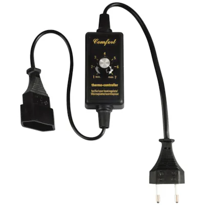 Temperaturregulator til varmeplater