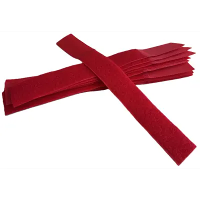 Merkeband borrelås rød 10 pk, bilde 2