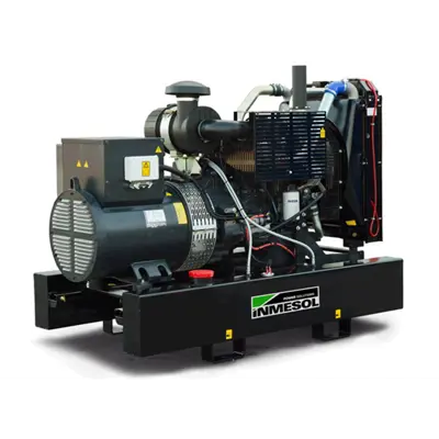 Strømaggregat 44kVA 3x230V eller 3x400V åpent