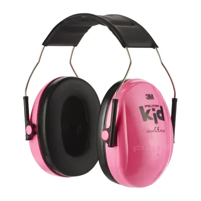 Hørselvern Peltor barn rosa