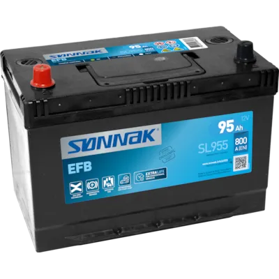 Bilbatteri EFB start og stop SL955