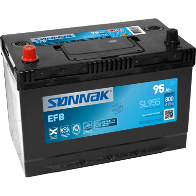 Bilbatteri EFB start og stop SL955