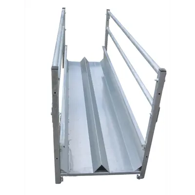 Fôrtrau med gjennomgang 3000 mm