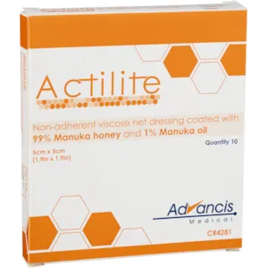 Actilite viskosnett 5x5 cm 10 pk