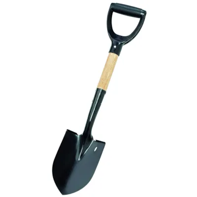 Spade med kort skaft