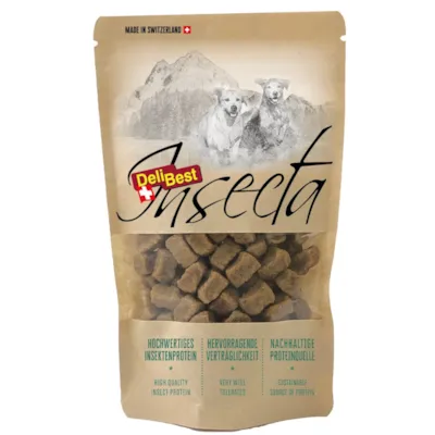 Hundesnacks med insekter 100 g