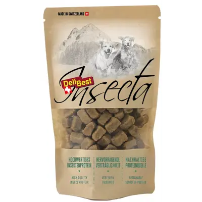 Hundesnacks med insekter 100 g
