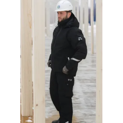 Vinterjakke allround svart, bilde 4