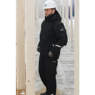 Vinterjakke allround svart, bilde 4