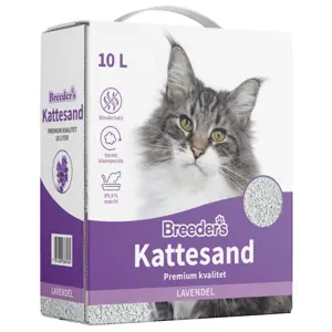 Kattesand Lavendel 10 L