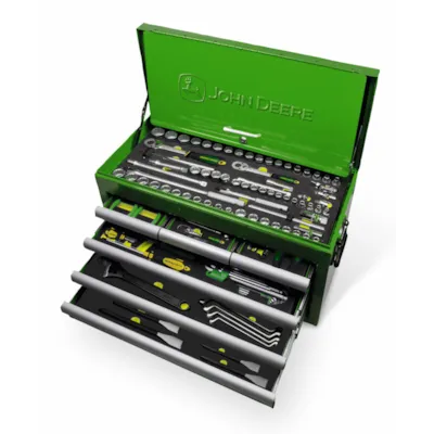 Verktøykasse med 172 deler